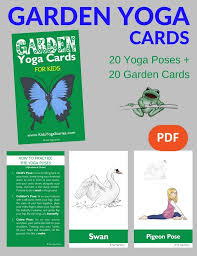 Giselle draws from her experiences as a teacher, traveler, yogi, and mom to write the yoga stories found in her kids yoga stories store or on amazon worldwide. New Garden Yoga Cards Other Garden Yoga Ideas