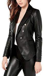 Veronica Beard Black With Tag Miller Dickey Jacket Size 2 Xs In 2021 Leather Jacket Leather Blazer Jacket Black Blazer Outfit Work