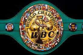 The wbc's green championship belt portrays the flags of all of the 161 member countries of the organization. Wbc Announces Mandatory Challengers At Convention The Ring