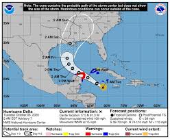 Maybe you would like to learn more about one of these? Hurricane Delta To Hit Mexico S Yucatan Peninsula Us By Weekend