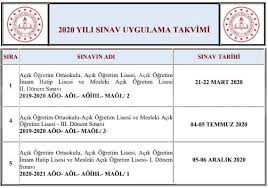 Bunun dışında öğrencilerin ekstra bir işlem yapmalarına gerek yok. Acik Ogretim Ortaokulu Ilk Kayit Kayit Yenileme Ve Ders Secme Sinav Tarihleri Haberler Nisan 2021