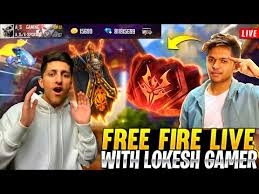 Free fire live gameplay lokeshgamer. Free Fire Live With Lokesh Gamer New Gaming House Dj Alok Giveaway Garena Free Fire Free Fire Imagem