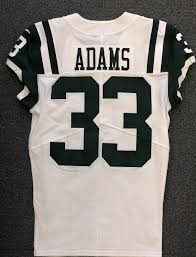Find the latest in jamal adams merchandise and memorabilia, or check out the rest of our lsu tigers gear for the whole family. Nfl Auction New York Jets 2018 33 Jamal Adams Game Worn Jersey