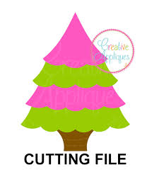 No physical products will be sent to you! Christmas Tree Cutting File Svg Dxf Eps Creative Appliques