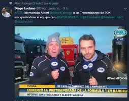 Los canales disponibles son fox sports, fox sports 2 y fox sports 3. Formula 1 2020 Albert Fabrega Se Incorpora A Fox Sports Facebook