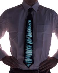 Light Up Sound Activated Led Ties