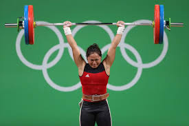 She competed in the 2008 summer olympics where she was the youngest competit. Hidilyn Diaz
