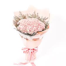 Send carnations today with this cute pink flower bouquet. Forget Me Not 99 Pink Carnations Flower Bouquet
