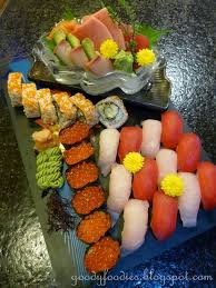 Sashimi Sushi Combi Platter Genji Japanese Restaurant Hilton Petaling Jaya Japenese Food Sashimi Sushi Sashimi Platter
