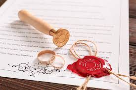 Ehevertrag nach Hochzeit - ist das möglich?