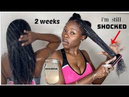 Overnight Rice Water Routine For Thick Healthy Natural Hair Growth African American Hairstyle Vi In 2020 Hair Remedies For Growth Thick Hair Growth Hair Growth Oil