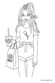 It also features some popular disney princesses. Coloring Pages Of Disney Princesses In Modern Clothes Animationsa2z Disney Princess Colors Princess Coloring Disney Princess