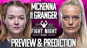 UFC Fight Night: Cory McKenna vs. Miranda Granger Preview & Prediction