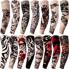 Unisex tattoo sleeves do you love the world of tattoos but not sure if it's for you? Qpout 15pcs Arm Tattoos Armel Fur Manner Frauen Unisex Stamm Totem Schadel Blumen Cool Tattoos Armel Outdoor Radfahren Basketball Sonnenschutz Nylon Elastische Tattoos Armel Amazon De Sport Freizeit