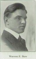 Dr Warren Edward Bow (1891-1945)