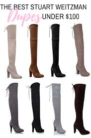 Also set sale alerts and shop exclusive offers only on shopstyle. The Ultimate Guide To Stuart Weitzman Dupes Stuart Weitzman Highland Dupes Over The Knee Bo High Knee Boots Outfit Stuart Weitzman Boots High Boots Outfit