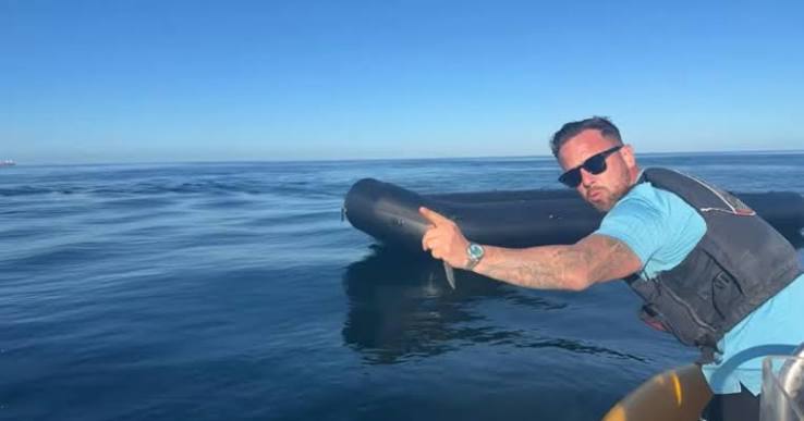 Man films himself 'stabbing' migrant dinghy in Channel | The Argus