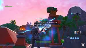 Open set island code and enter the corresponding code for the map of your choice. Fortnite Zone Wars Code Map Code In Description Youtube