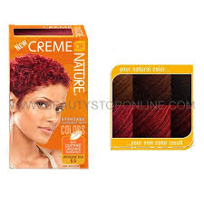 creme of nature nourishing hair color 6 6 intensive red