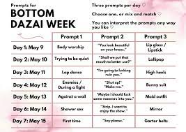 Bottom dazai week