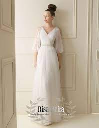 Flower Gauze Long Sleeve Brief Wedding Dress Welcome White Formal Dress Inwedding Dresses From Apparel Unusual Wedding Dresses Long Bridal Gown Wedding Dresses