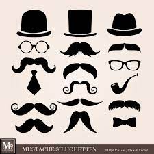 Mustache Clip Art Mustaches Clipart Mustaches Download Top Hat Clip Art Eyeglasses Neck Bow Tie Png Svg Silhouette Clipart Photo Album Scrapbooking Clip Art Bow Tie Tattoo