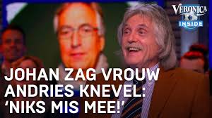 Johannes gerrit (johan) derksen (heteren, 31 januari 1949) is een voormalig nederlands profvoetballer, die na zijn actieve spelerscarrière naam maakte als sportjournalist en voetbalanalist.tussen 1977 en 2015 was hij in dienst van het weekblad voetbal international, waar hij van 2000 tot en met 2013 de functie van hoofdredacteur bekleedde.daarnaast verwierf derksen bekendheid op televisie als. Johan Zag Vrouw Van Andries Knevel Niks Mis Mee Veronica Inside Youtube