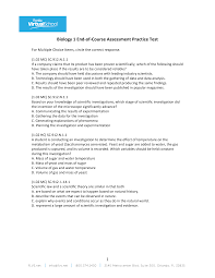 Click for a worksheet to help you organize and document your online study for the biology eoc. Https Www Flvs Net Docs Default Source Myflvs Eoc Biology Practice Test Pdf Sfvrsn Cfdf7b2a 0