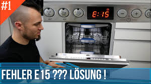 Regenerierdosierung wassertasche spülmaschine bosch siemens neff 00448903 448903. Geschirrspuler Fehler E15 Bosch Siemens Neff Constructa Einfach Erklart Kuchenkonig Youtube