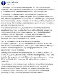 Perussuomalaiset tuli toiseksi kevään 2019 eduskuntavaaleissa. Jussi Halla Aho En Twitter