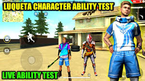 Character page on the official garena free fire website. Free Fire Luqueta Character Ability Test Free Fire Luqueta Character Skill Live Test Youtube