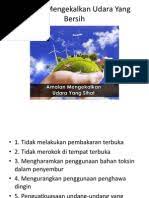 Mengetahui penyakit yang berkaitan dengan sistem respirasi. Cara Memperbaiki Kualiti Udara