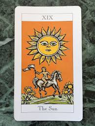 This card is all about fun, warmth, optimism and success. The Sun Tarot Card Card 19 Astrid Tarot