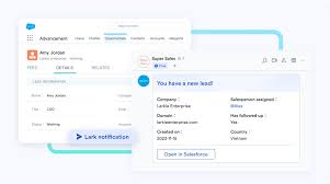 Tích hợp Salesforce CRM với Lark