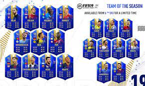 Community tots will be r. Fifa 19 Fut Team Of The Season Tots Ingamemall Com