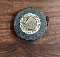Vintage The Lufkin Rule Co. Ni-Clad 50FT. Steel Tape Royal - VGC