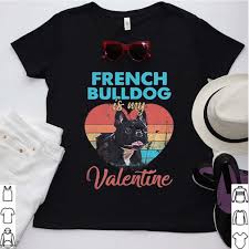 We offers valentine dogs products. Heart French Bulldog Is My Valentine Dog Lover Vintage Shirt