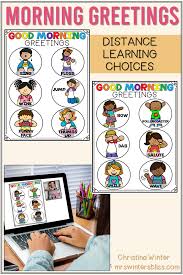 Morning meeting games social distancing. Morning Greeting Choices Morning Greetings Social Distancing Digital Learning Classroom Distance Learning Classroom Routines