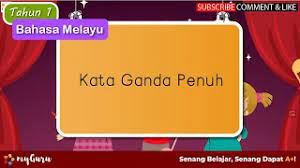 Bm tahun 1 latihan kata ganda 1 kindergarten reading worksheets kindergarten reading activities kindergarten reading. Kata Ganda By Amirahatifah686 On Emaze