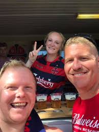 So me and some friends came to watch bk frem for the final game of the  season from England. What a fantastic club and fans and great beer 🍺 best  of luck