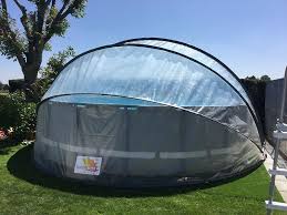 bekijk hoe onze klanten de sunnytent gebruiken sunnytent zwembaden droom zwembaden zwembad