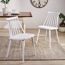 Farmhouse Spindle Back Chairs Wayfair