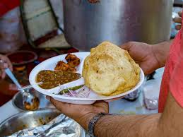 It is a combination of chana masala (spicy white chickpeas) and bhatura/puri, a fried bread made from maida. 10 Best Places To Have Chole Bhature In Delhi The Times Of India