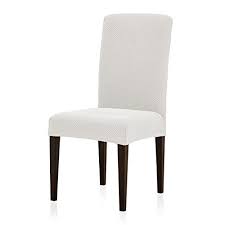 What is the best material for dining room chairs? Subrtex Durable Dining Room Slipcovers Stretchable Jacquard Fabric Removable Washable Chair Protectors 4pcs Off White Embossed On Amazon Accuweather Shop