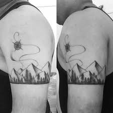 Mountain Armband Tattoo Dagli Kol Bandi Dovmesi Grup Dovme Dovme Tasarimlari Kol Dovmesi