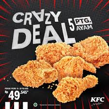Selain dari akses nomor 14022, anda juga. Harga Menu Promo Kfc Crazy Deal 5 Ayam Hanya Dengan Rp 49 545