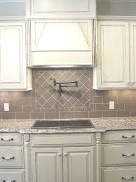 White Glazed Cabinets Minka Lighting Bianco Antico Granite Subway Tile Backsplash Gray Kitchen White Glazed Cabinets Kitchen Cabinets Bianco Antico Granite