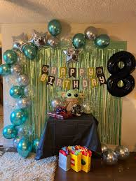 In honour of star wars day, i thought now would be a fun time to share the details behind emmett's baby yoda birthday party. Baby Yoda Birthday Party In 2021 Baby Boy 1st Birthday Party Girl Birthday Decorations Yoda Party