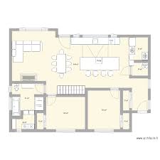 Consultez les meilleures offres immobilières. Maison 3 Chambres 2 Sdb Plan 10 Pieces 100 M2 Dessine Par Manuseg