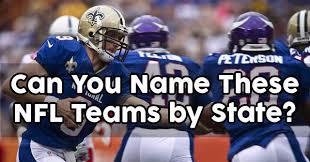The american football conference (afc) and the national football conference (nfc). Can You Name These Nfl Teams By State Quizpug